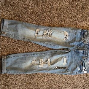 GAP light crop jeans